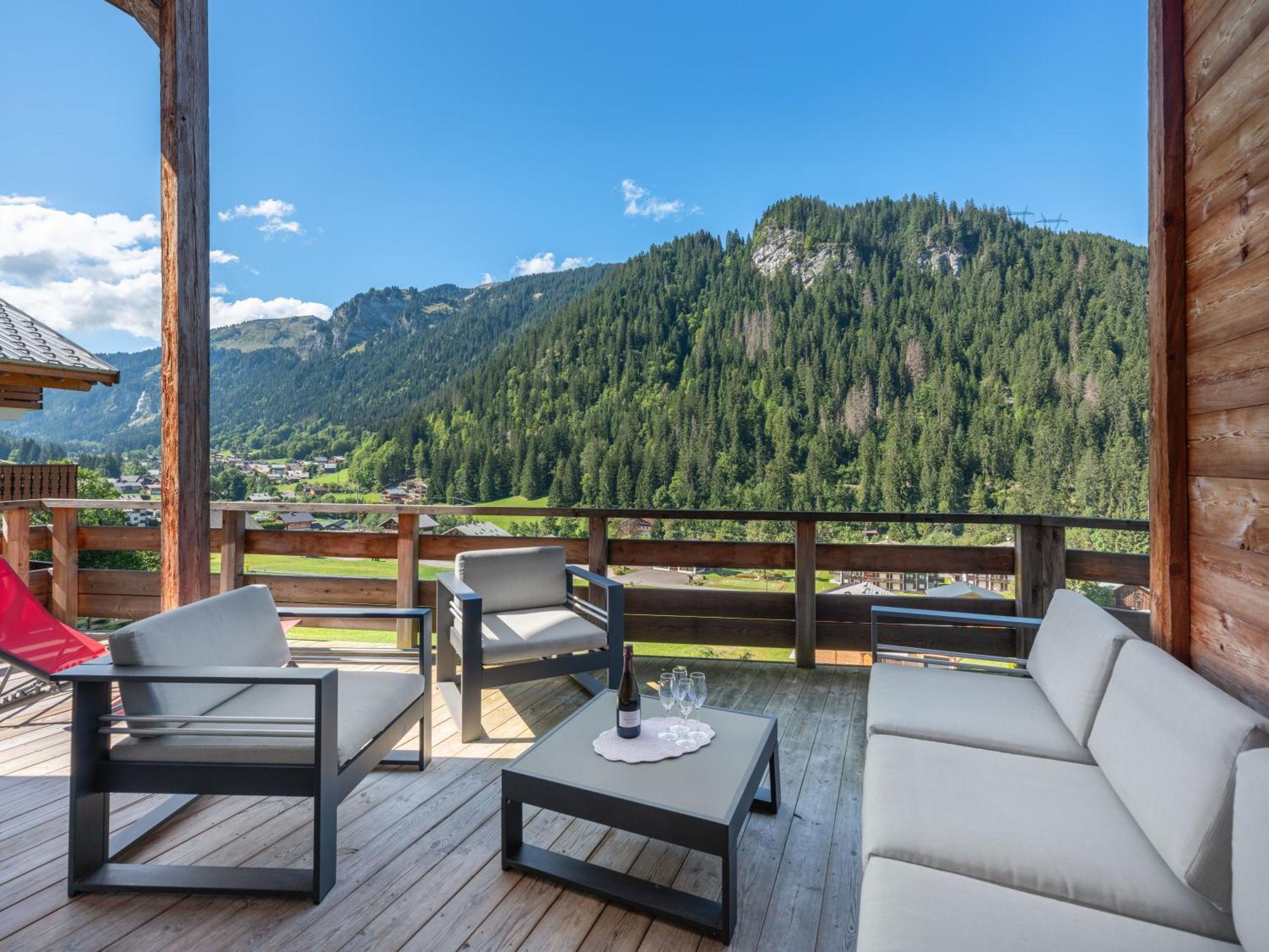 Chalet 1100 - Bo Immobilier Chatel - A Mi-Chemin Du Centre Et Du Linga - Jacuzzi Sauna Et Cheminee Exterior photo