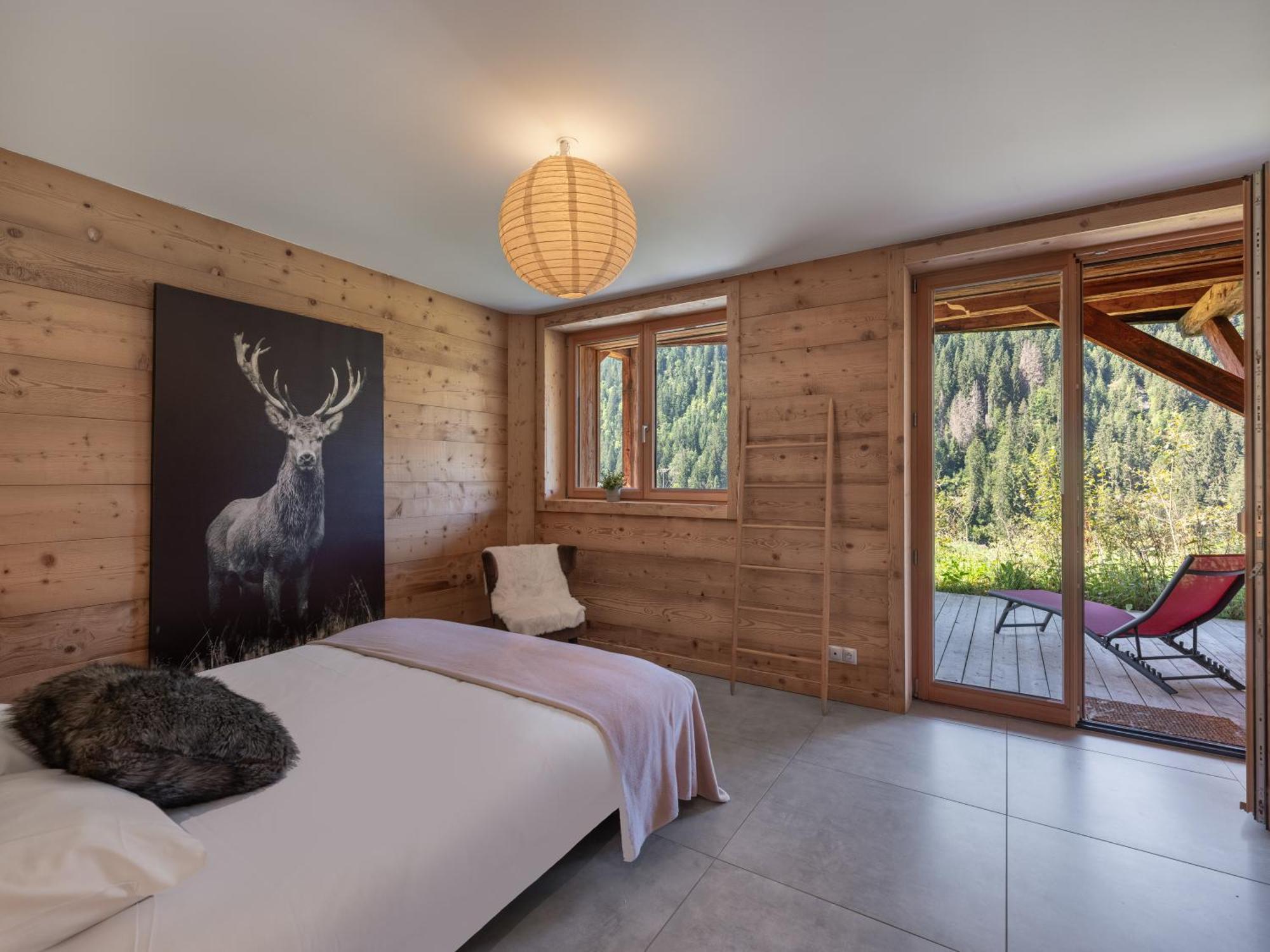 Chalet 1100 - Bo Immobilier Chatel - A Mi-Chemin Du Centre Et Du Linga - Jacuzzi Sauna Et Cheminee Exterior photo